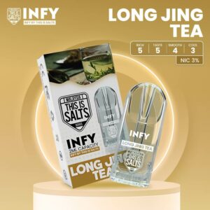 INFY POD พอตหัวใส กลิ่นชาจีน Long Jing Tea ใช้กับเครื่อง Relx Infinity