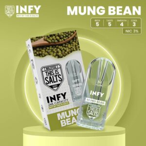 INFY POD พอตหัวใส กลิ่นถั่วเขียว Mung Bean ใช้กับเครื่อง Relx Infinity
