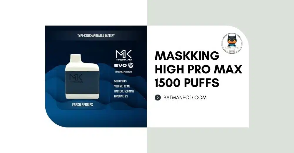 maskking high pro max 1500 puffs